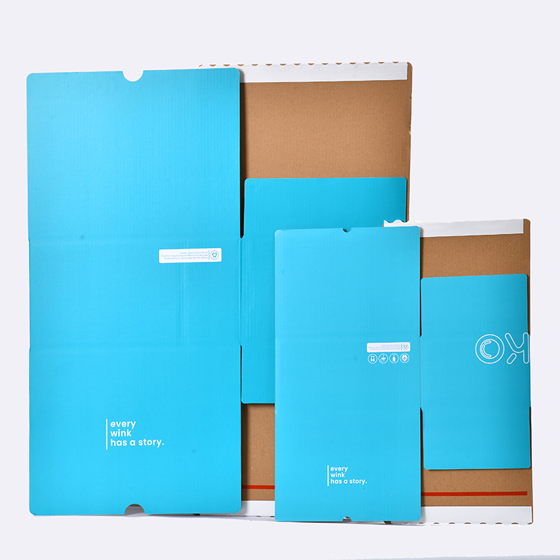 Custom Self Seal Mailing Box Zipper Recycle Paper Packaging Boxes Easy Tear Zipper Shipping Mailer Box Packaging With Logo