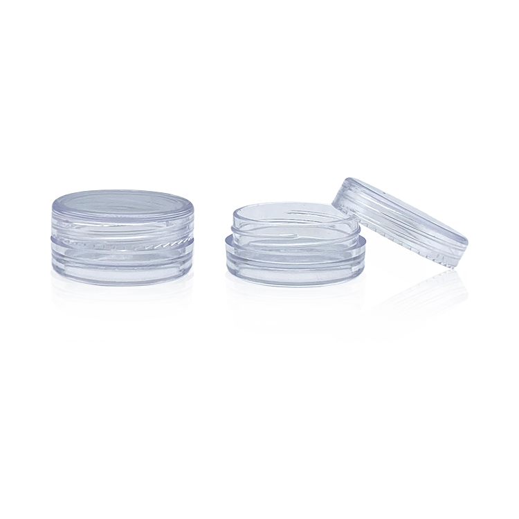 Custom Logo Luxury Round Plastic 2.5g Empty Cosmetic Cream Packaging Jar