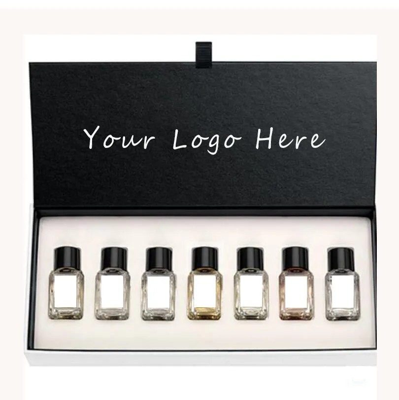 Custom Perfume Sample Tube Packaging Box Luxury 10ml Perfume Magnetic Gift Box