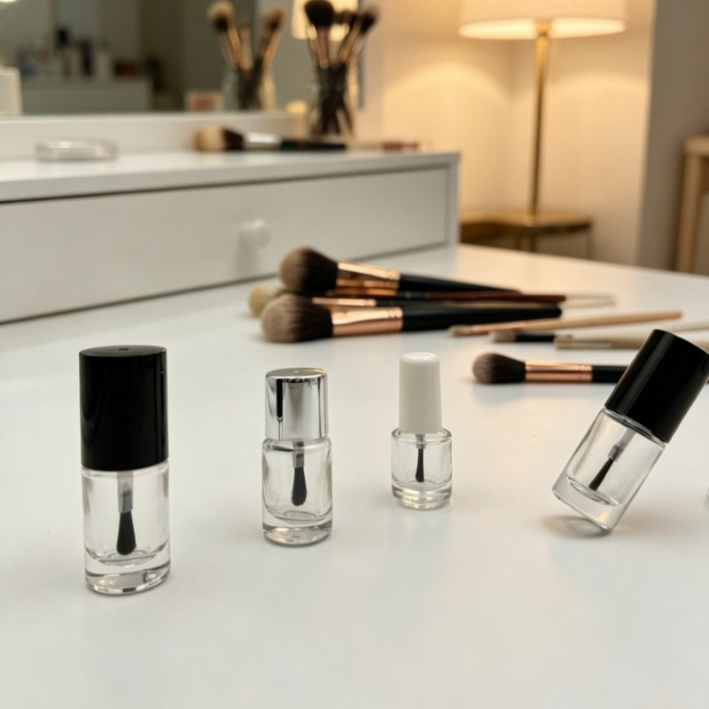 Best Selling Harmless Texture Makeup Packaging Nail Polish Bottle for Travel Trips