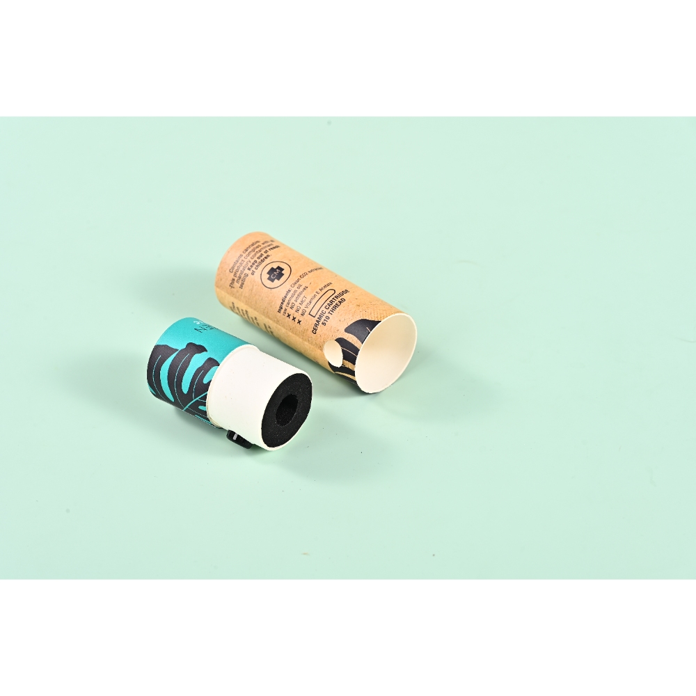 Cylindrical Shape Custom Logo Printing Paper Tube packaging food Grade Paper Tube for Luxury Cosmetics Packaging