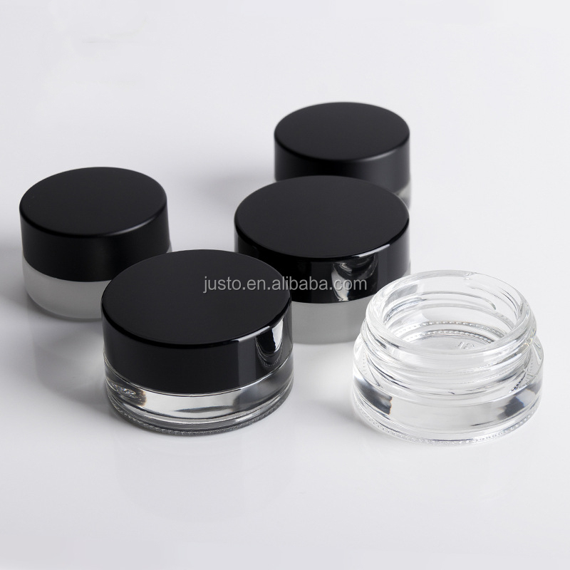 Clear Glass Jar 5