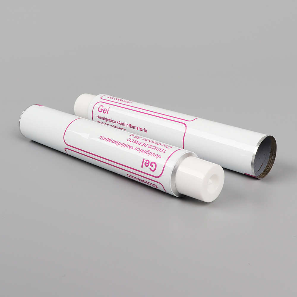 Metal Aluminum Tube Packaging Tube for Cosmetic Cream Hair Color Pharmaceutical Ointment With Offset Printing