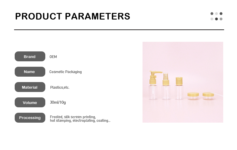 Plastic Bottle Set 1