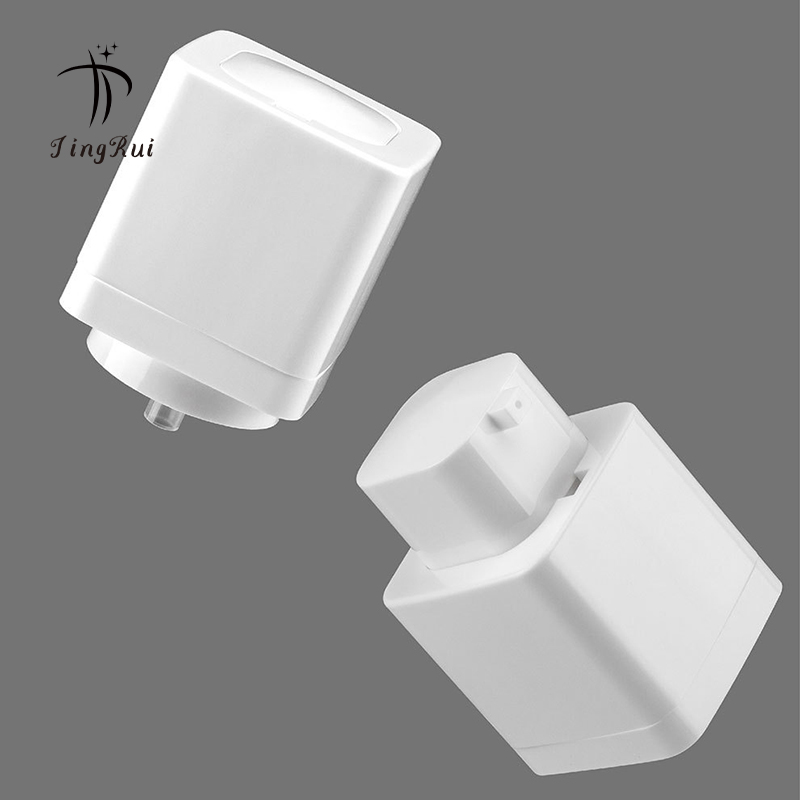 Square Frosted Matte Airless Lotion Pump Bottle 15ml 30ml 50ml Twist up Facial Care Cosmetic Packaging