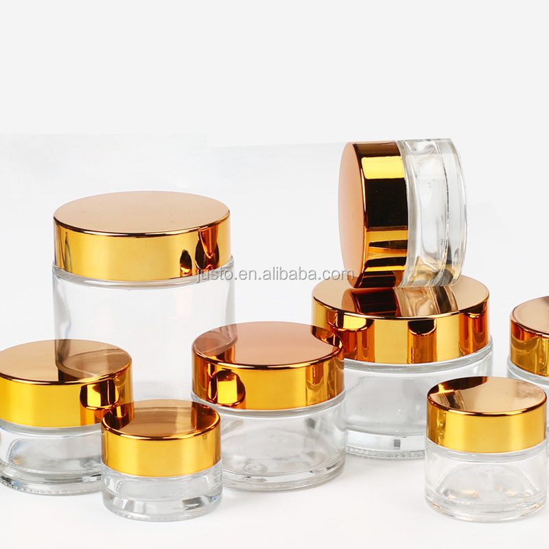 Clear Glass Jar 4