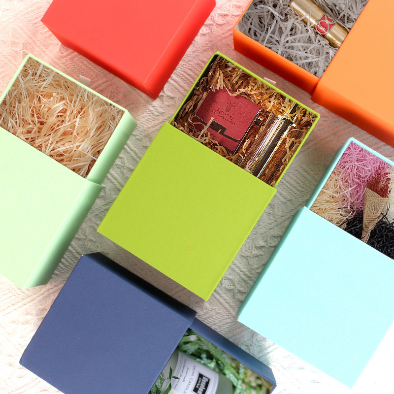 Luxury Design Paper Boxes Skin Care Cosmetic Perfume Makeup Cardboard Packaging Gift Box Set with Double Door