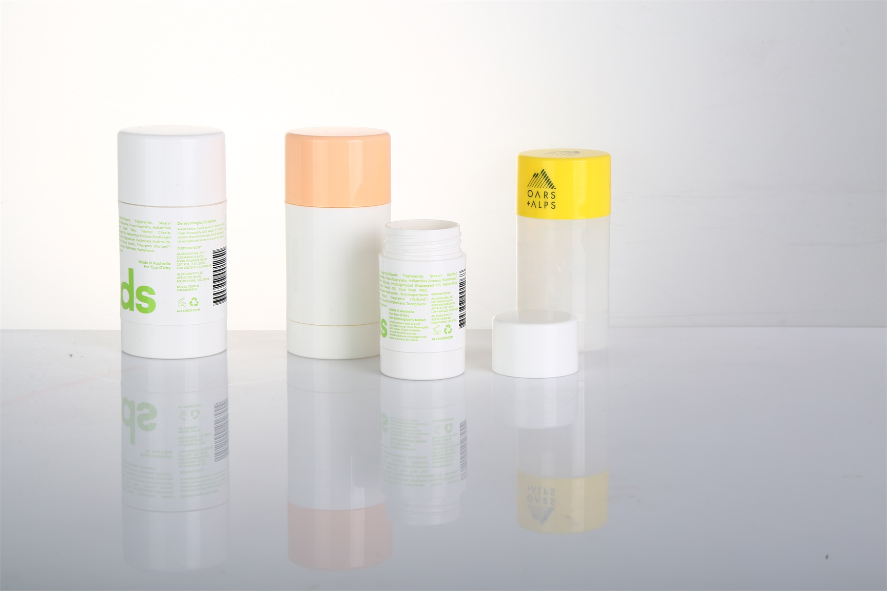 Deodorant Stick Container Packaging 30ml Deodorant Bottle With Custom Private Label For Color Blush Facial Cleanser Sunscreen