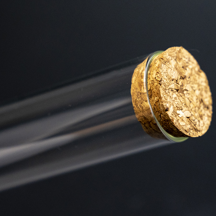 Customizable Flat Bottom Round Bottom Pharmaceutical Borosilicate Tube Glass Pipe Cylinder With Cap Test Tube Bottle With Cork