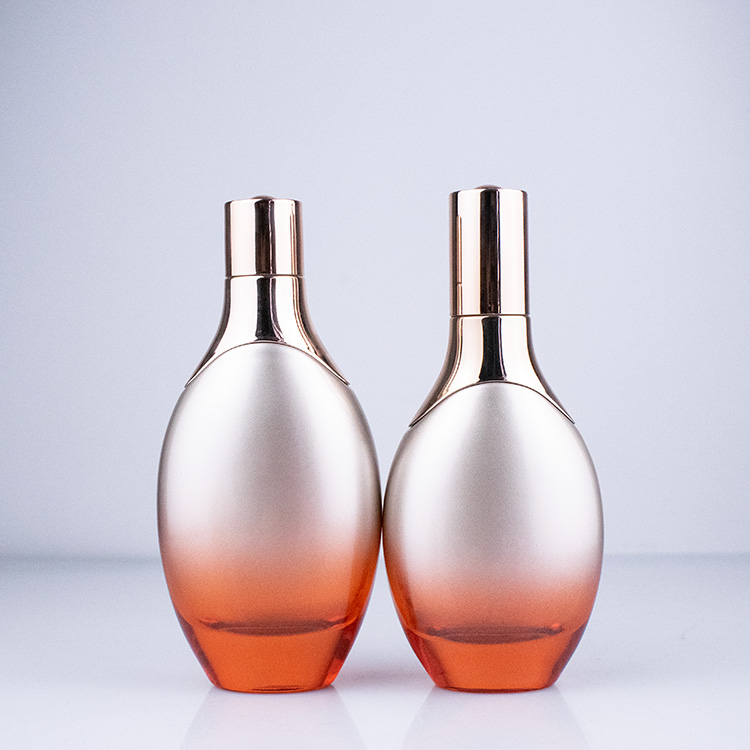 Luxury Cosmetic Packaging Containers 30 50g 30 50 100 120ml Serum Glass Bottle and Jar Face Cream Skincare Set