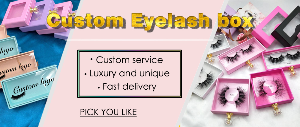 Eyelash Packaging Banner