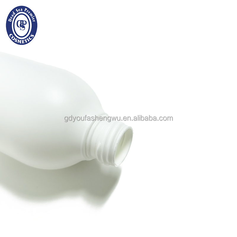 180ML White Opaque Round PET Bottle Plastic Cosmetic Packaging for Shampoo Lotion Skin Care Serum