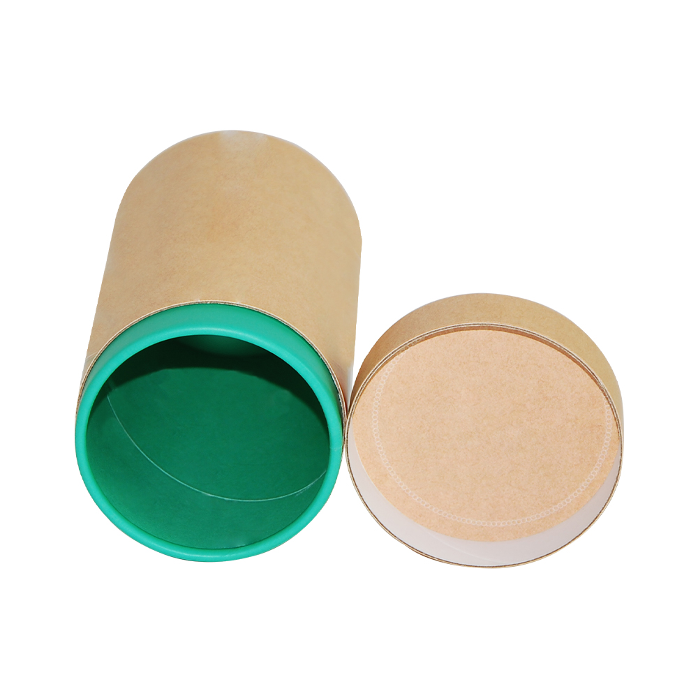 Wholesale Eco Friendly Kraft Paper Tube Boxes Customized Packaging Solutions Kraft Tube Packaging Boxes Custom Printed