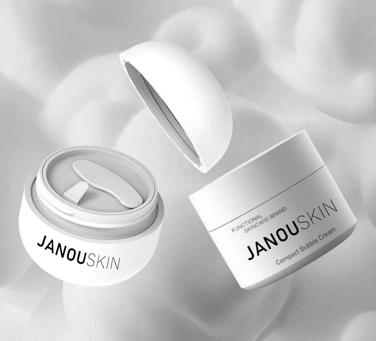 Custom Sustainable Packaging Refillable Airless Bottle Package Luxury Skincare Packages