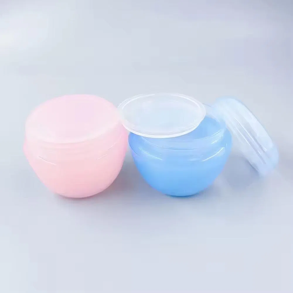Customized Design Colorful 5ml/10ml/20ml/30ml/50ml Plastic Cream Jars in Travel Sizes