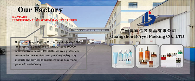 Luxurious Skincare Product Glass Bottle Set