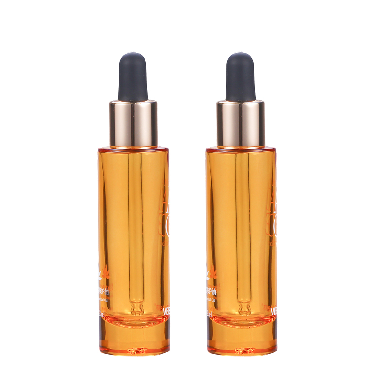 Wholesale Empty Cosmetic Packaging 30ml Skincare Essential Oil Serum Slender Glass Bottle
