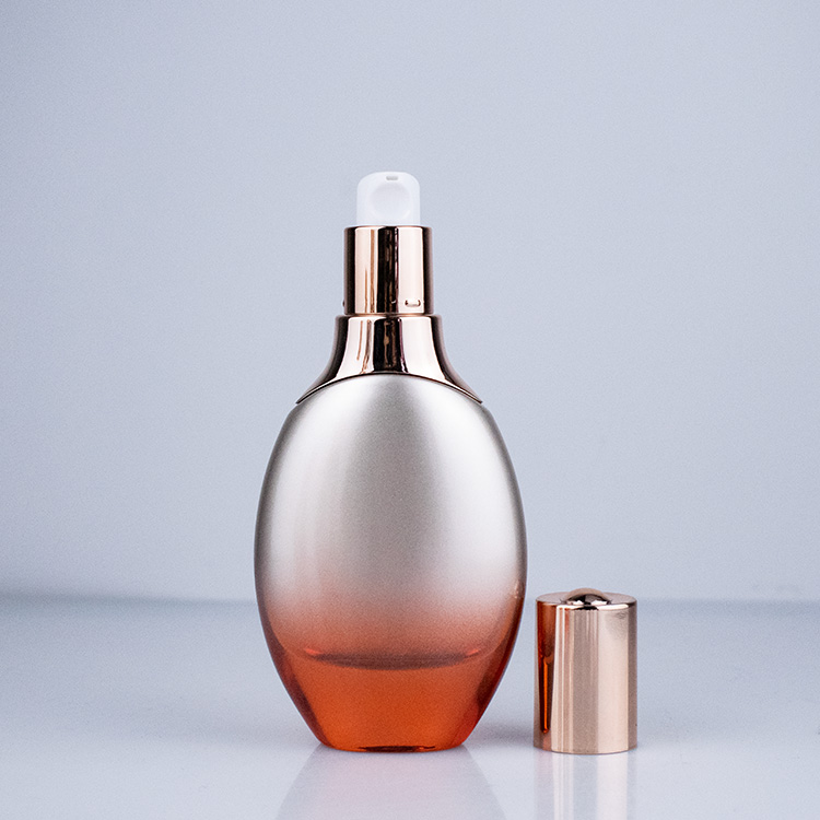 Luxury Cosmetic Packaging Containers 30 50g 30 50 100 120ml Serum Glass Bottle and Jar Face Cream Skincare Set