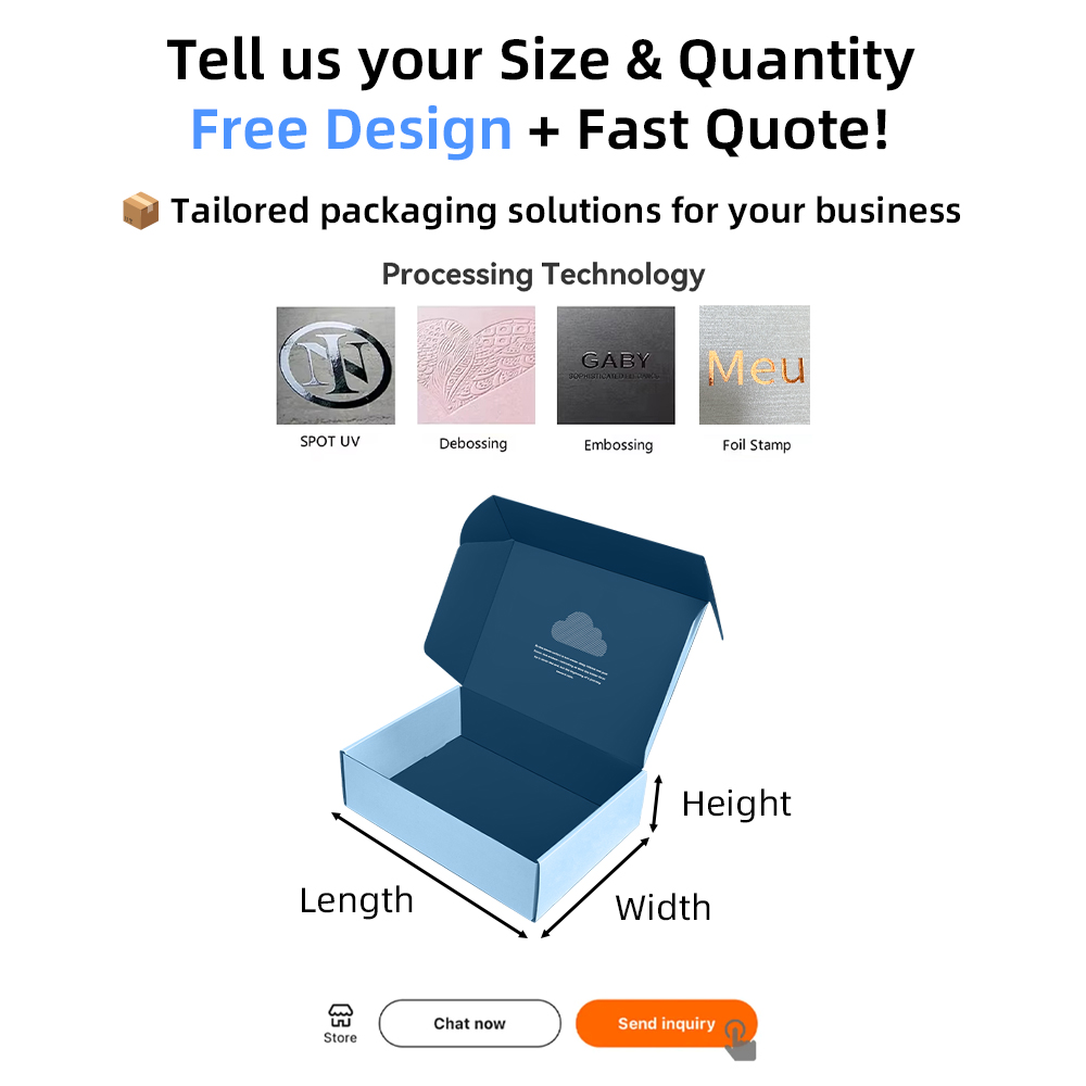 Custom Color Size Corrugated Mailer Box for Personalized Shipping Solutions