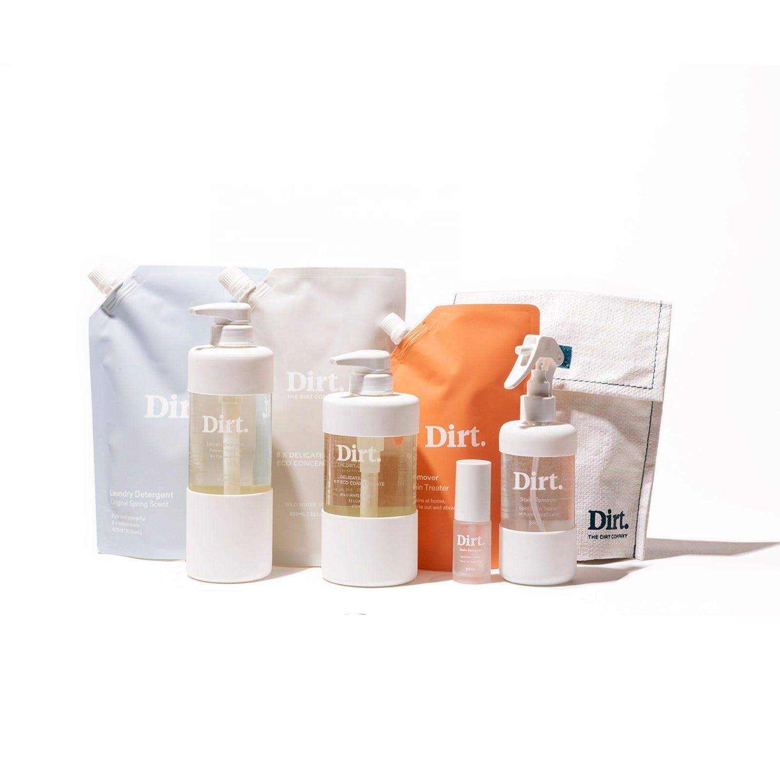 Custom Printed Laminated Material Stand up Pouch With Corner Spout for Laundry Detergent Refill and Beverage Packaging