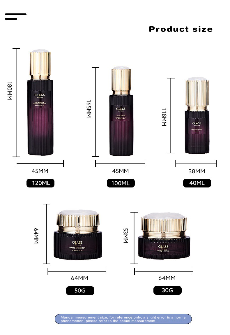 Glass Bottle Set