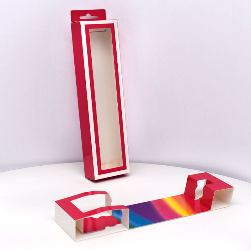 Makeup Brush Eye Liner Mascara Cosmetic Paper Box Packaging with Paper Insert