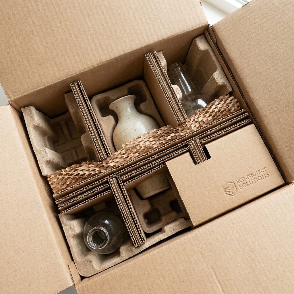 Eco Friendly Custom Christmas Gift Box | Biodegradable Kraft Paper Packaging for Wine, Cosmetic &amp; Electronics | Recyclable