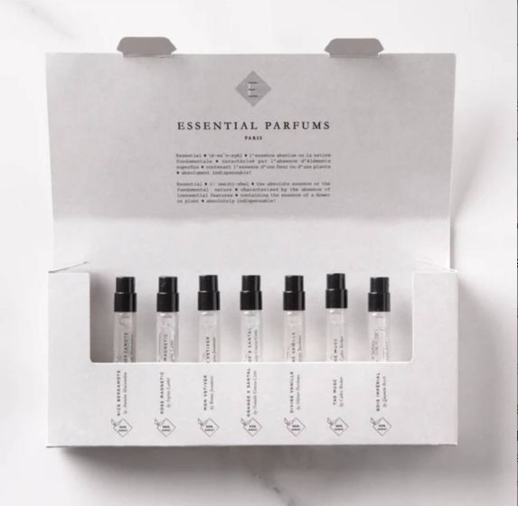 Cheaper Luxury Custom Logo Perfume Sample Box 3 ml 5 ml 10 ml Gift Trial Parfum Sample Box Black Matt Luxury