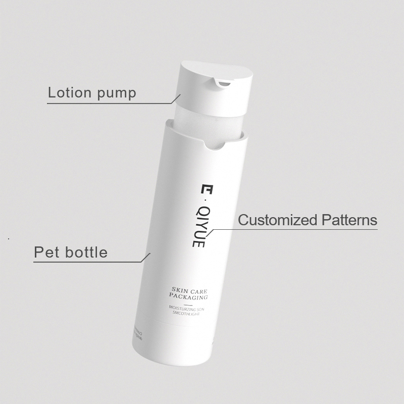 15ml 30ml 50ml Airless Pump PP PCR Plastic Skincare Serum Sunscreen Cream BB Cream Cosmetic Container Empty Bottle Custom Silk