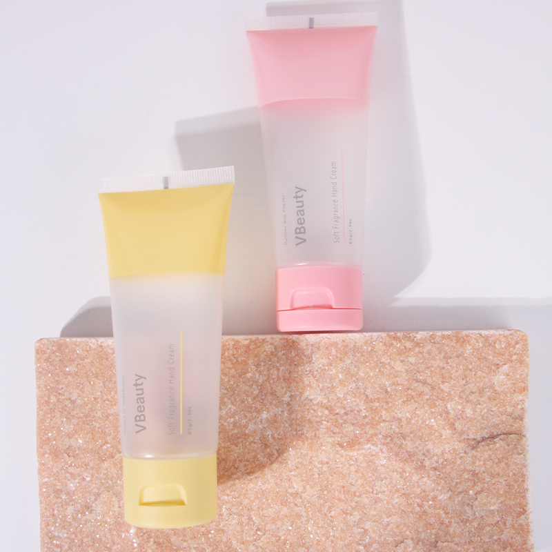 Plastic Cosmetic Squeeze Tube for Cream Packaging - Empty Refillable Soft PE Squeezable Lotion Tube and Container