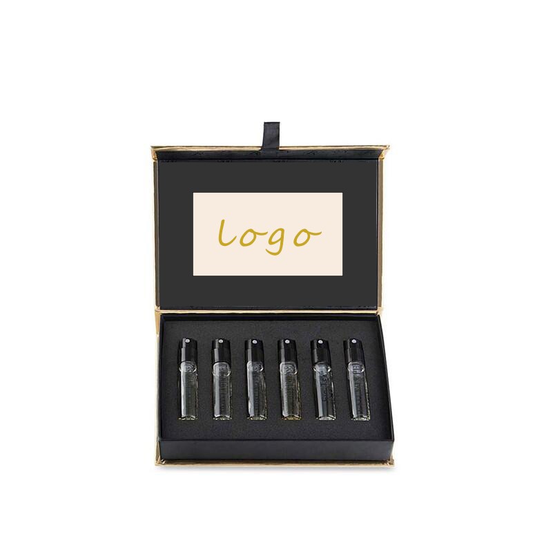 Custom Perfume Sample Tube Packaging Box Luxury 10ml Perfume Magnetic Gift Box