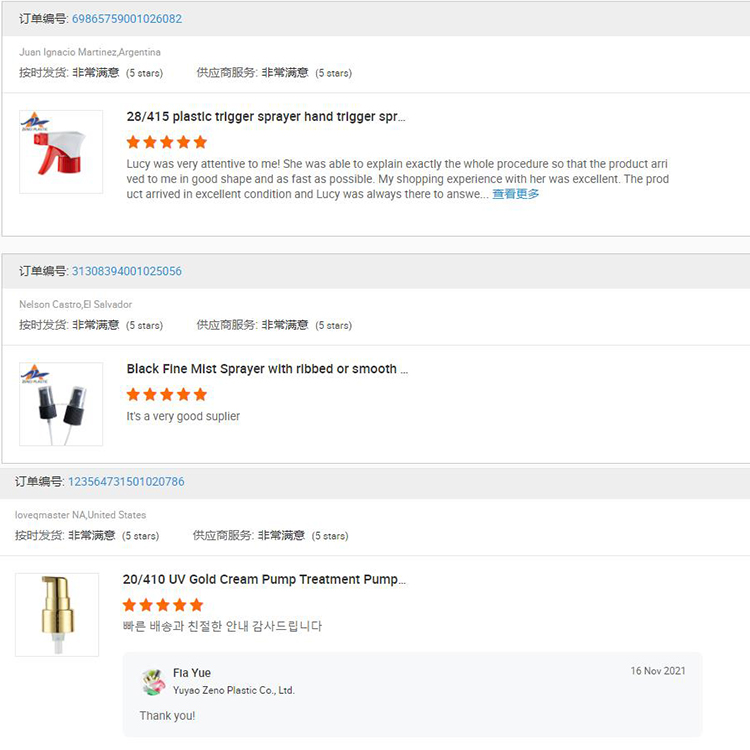 Customer Evaluation