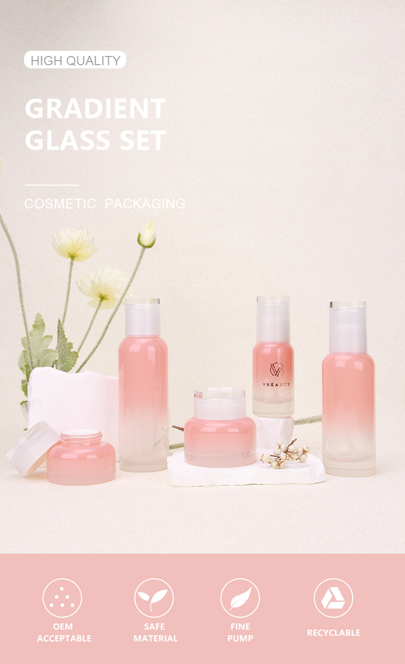 Custom Cosmetic Glass Set