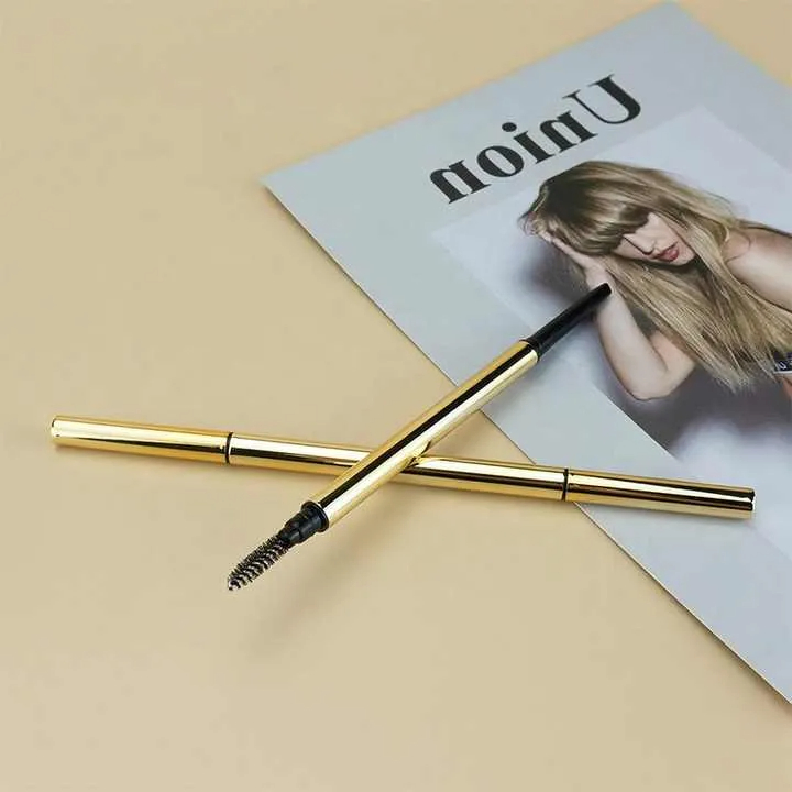 Wholesale Hot Brow Ultra Slim Defining Eyebrow Makeup Packaging Brow Private Label Eyebrow Pen Container