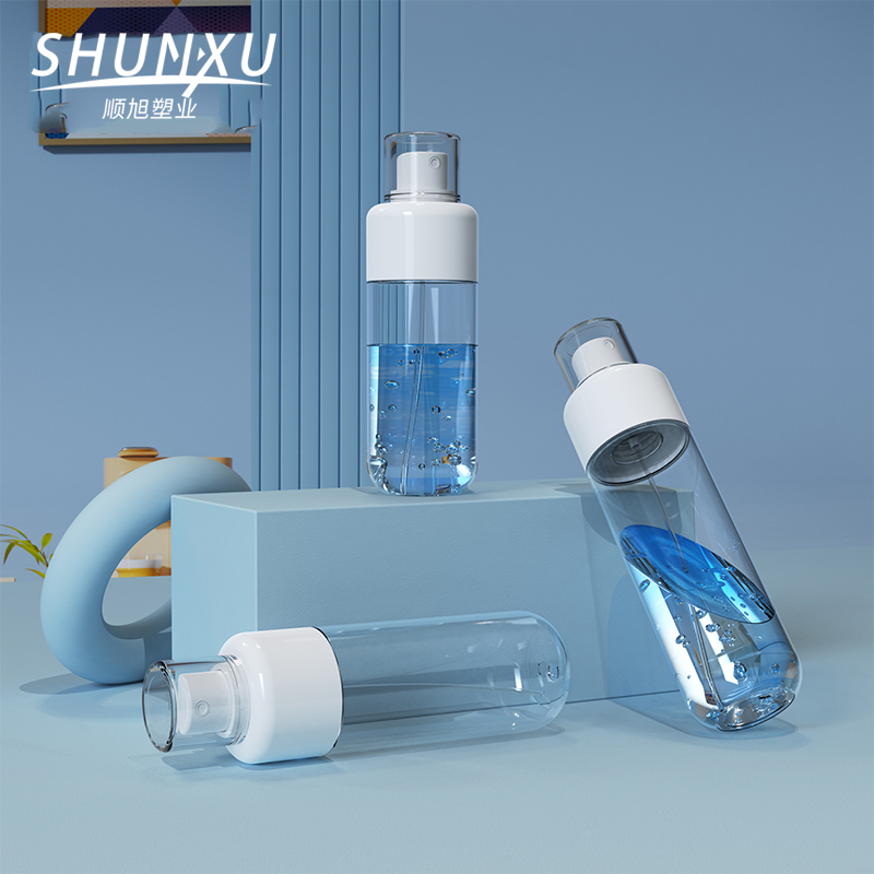 Manufacturer Wholesale Cosmetic Packaging Containers Custom Empty Plastic Mist Spray Bottle Skincare Body Lotion Gel Pump Bottle