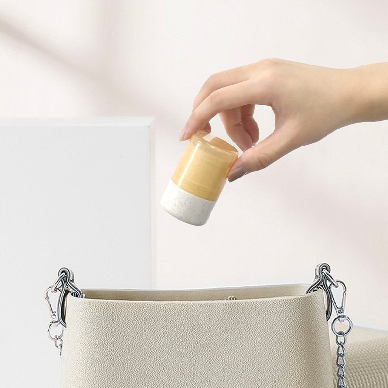 7g 10g 15g 20g Cute Round Underarm Container Portable Deodorant Tube Antiperspirant Tubes for Personal Care Packaging by Kinpack