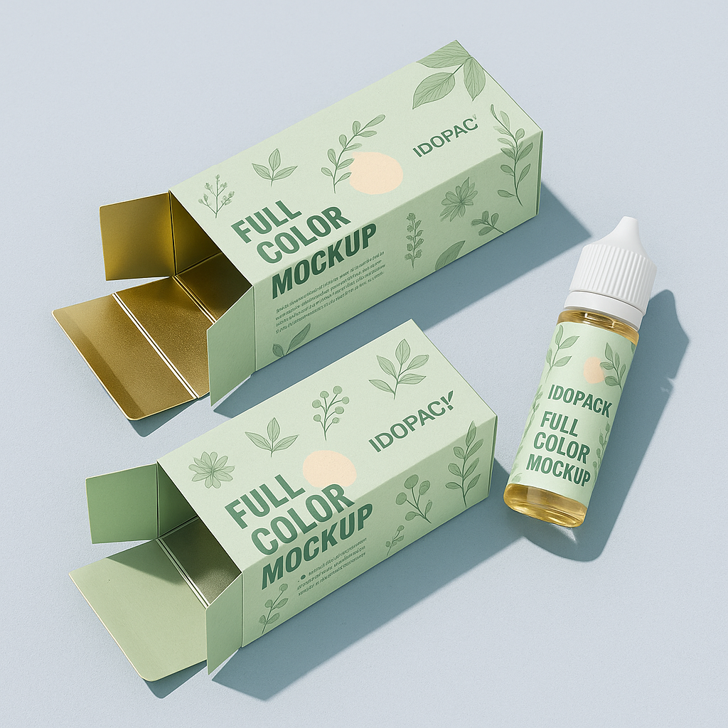 Eco-friendly Custom Luxury Cosmetic Packaging Care Boxes Beauty Products Lotion Skincare Paper Box Tuck Top Cardboard Gift Box