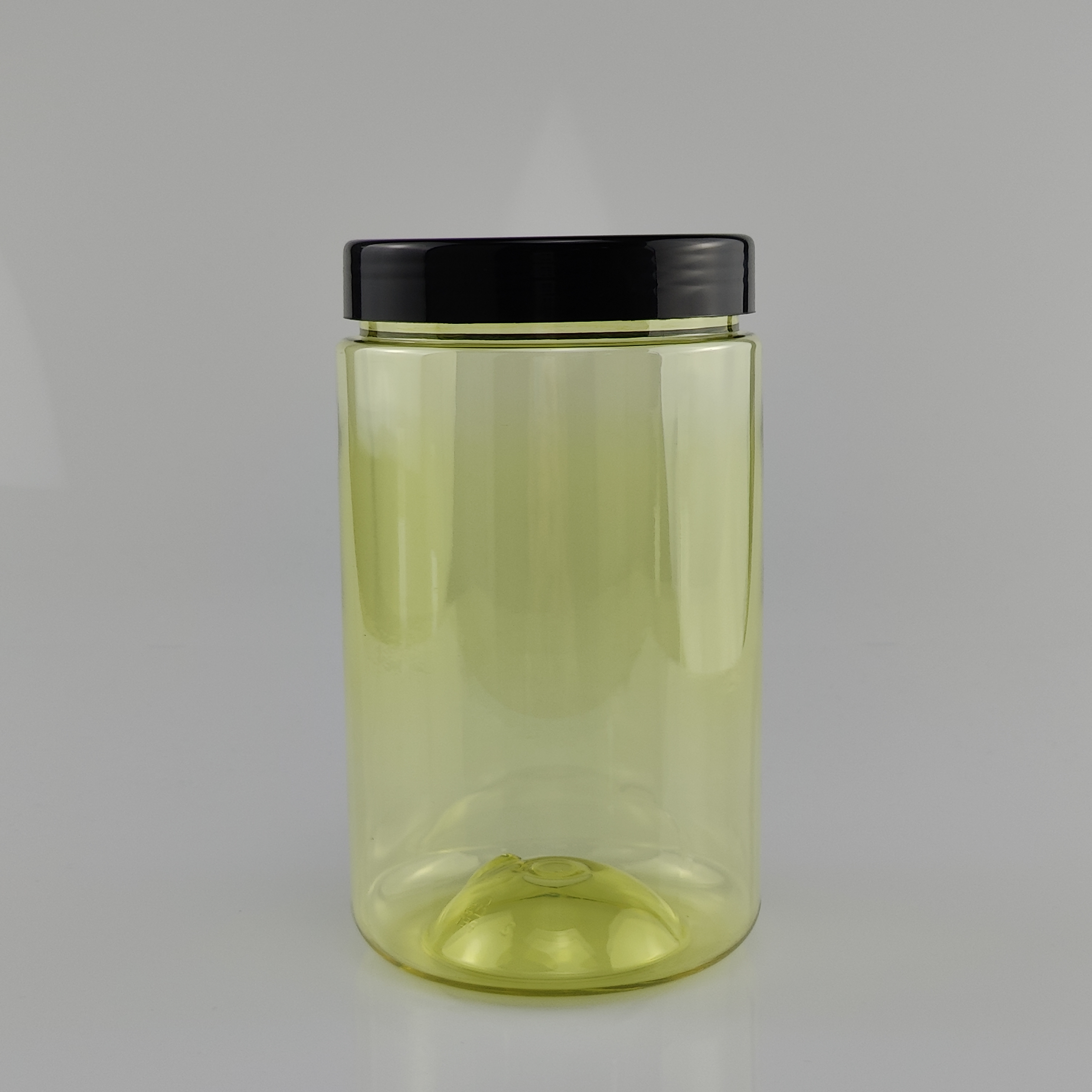 BPA Free Food Grade Eco-Friendly Clear Plastic Jar Empty Tablets Pills Packaging Container with Customized Capacity