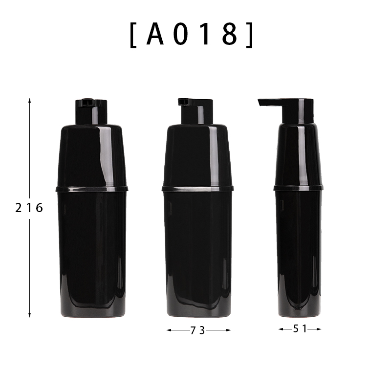 Chaocai Chaoli Factory Unique New Design 250ml Plastic Hair Dye Squeeze Bottle Black Luxury Shampoo Double Pump Bottles