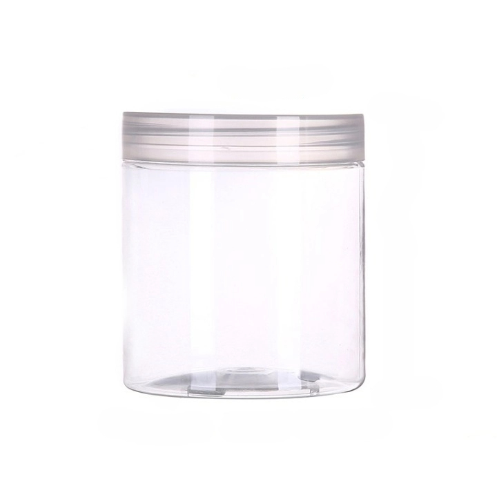 XYPACKAGING 89 400 89mm 500ml 16oz Empty PET Plastic Packaging Jars for Candy Chocolate Food Grade Custom Colors Silk Screen