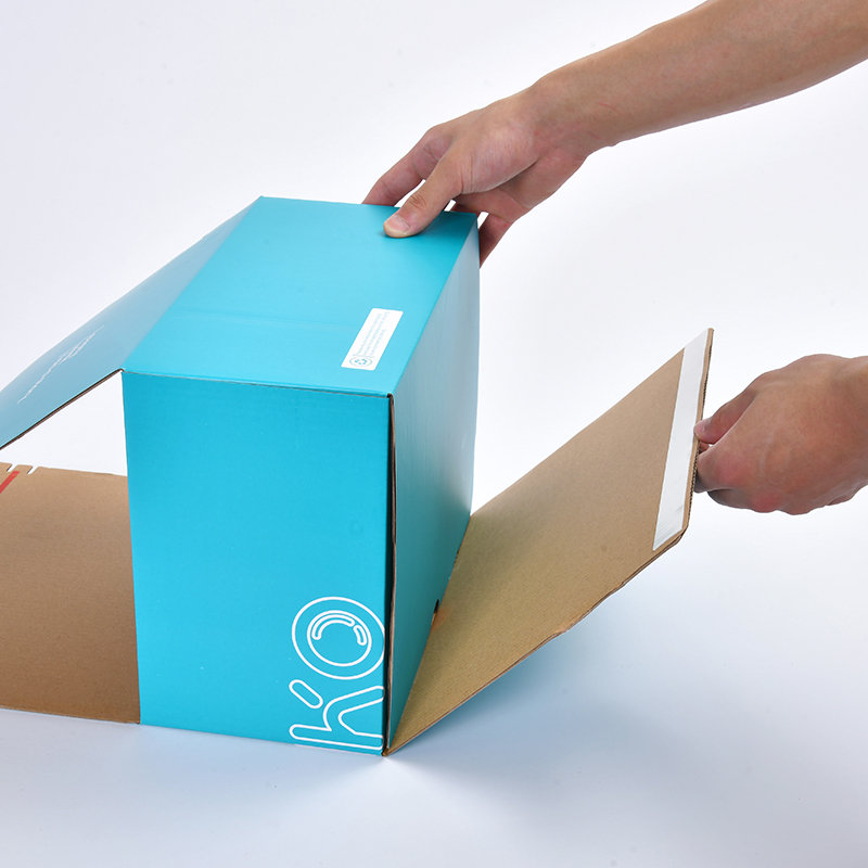 Custom Self Seal Mailing Box Zipper Recycle Paper Packaging Boxes Easy Tear Zipper Shipping Mailer Box Packaging With Logo