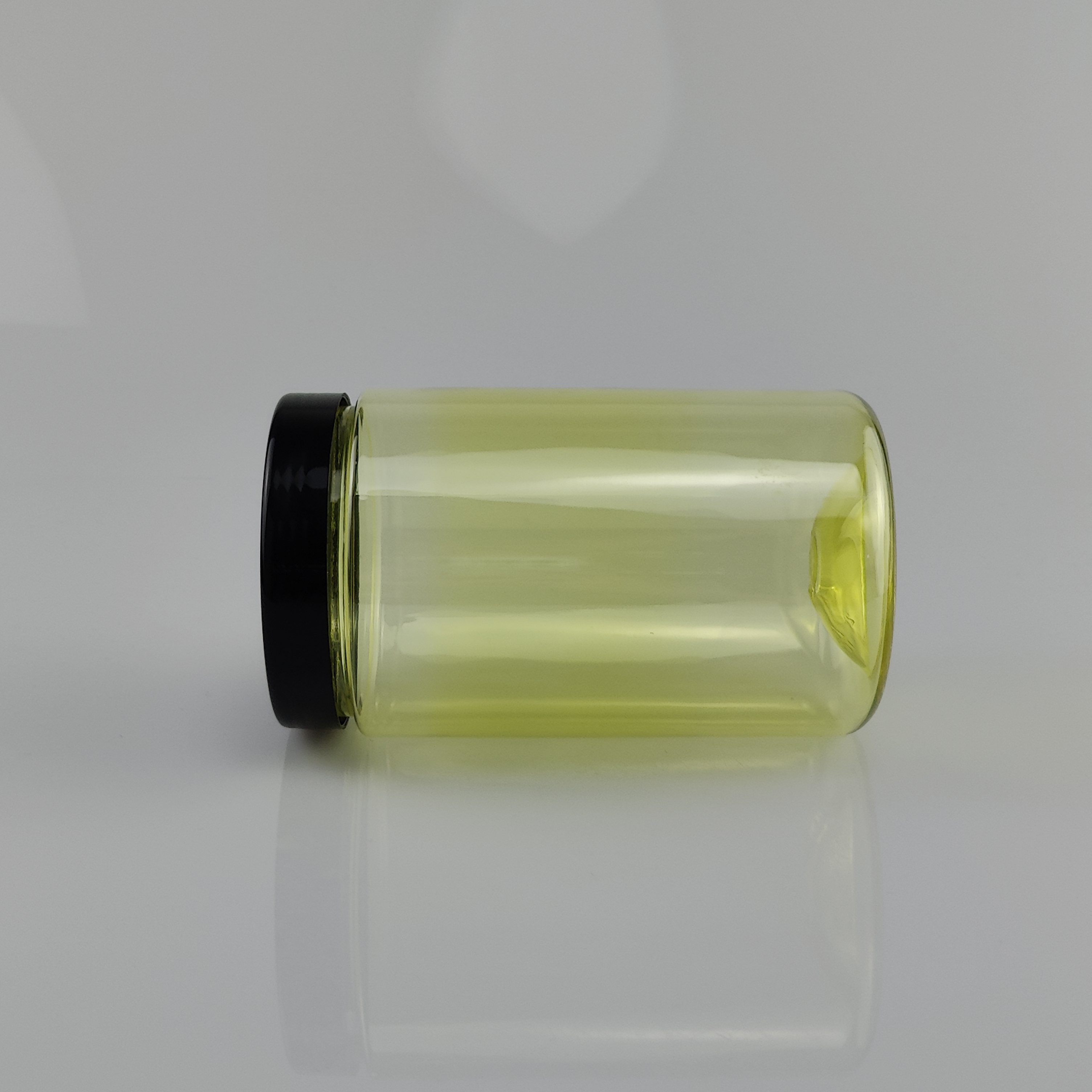 BPA Free Food Grade Eco-Friendly Clear Plastic Jar Empty Tablets Pills Packaging Container with Customized Capacity