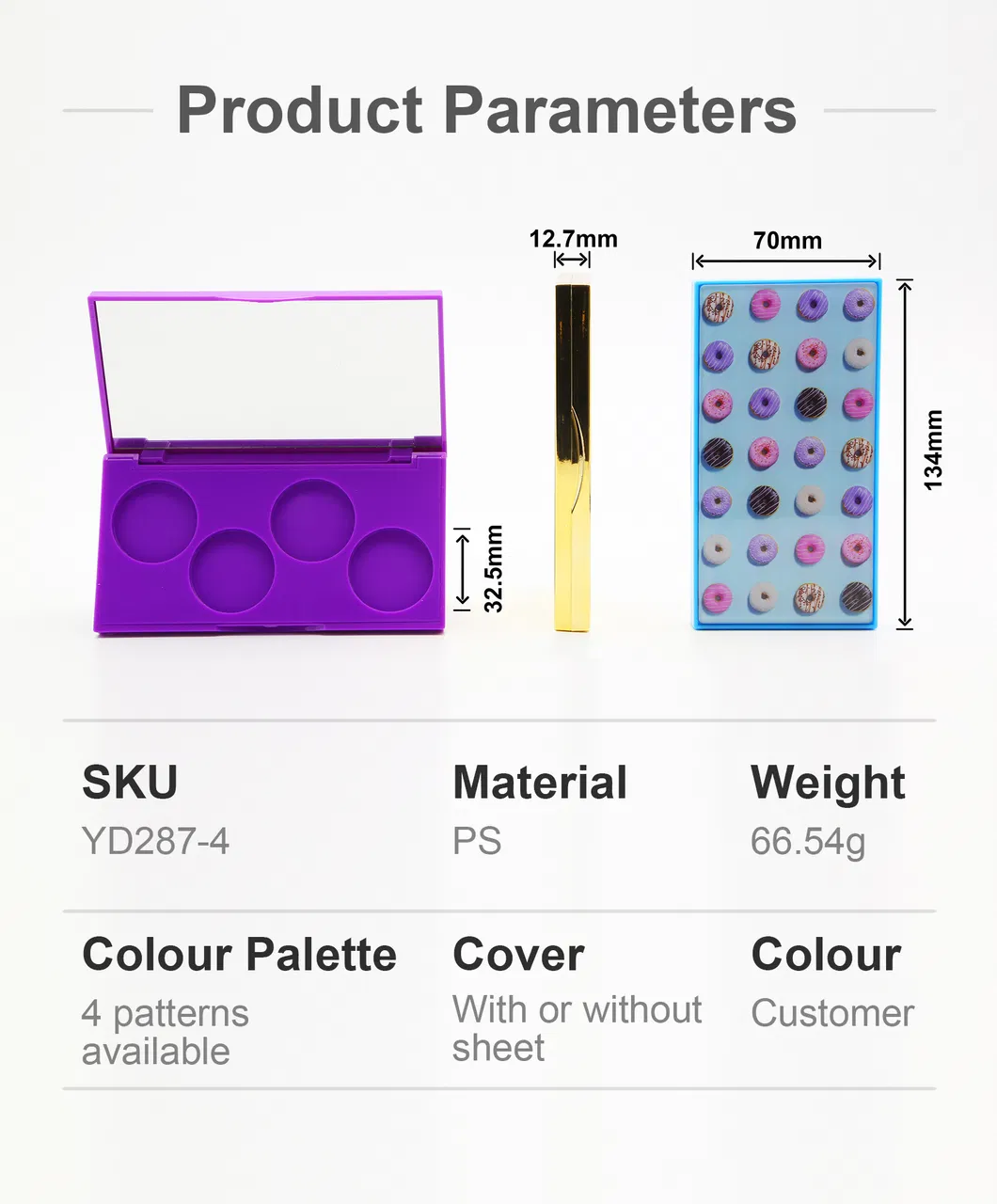 Makeup Palette Detail 2