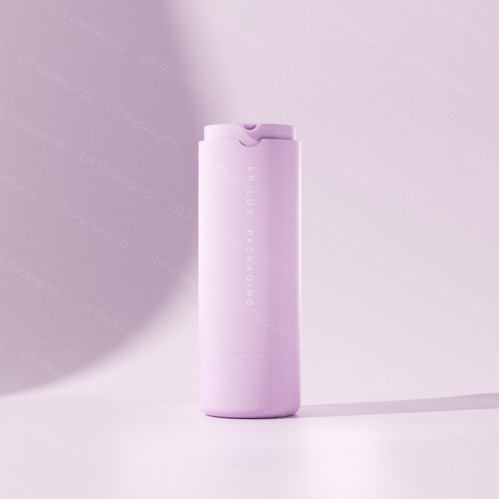 Sustainable Eco Friendly PCR Cosmetic Packaging Colorful Refillable Custom Empty Skincare Face Cream PP Airless Pump Bottle