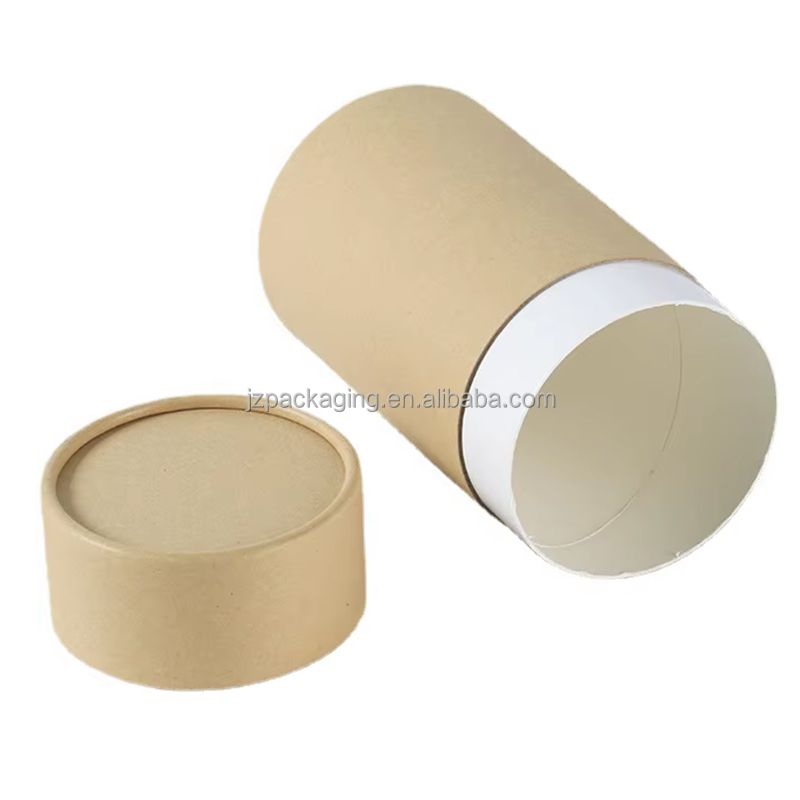 Wholesale Eco Friendly Kraft Paper Tube Boxes Customized Packaging Solutions Kraft Tube Packaging Boxes Custom Printed