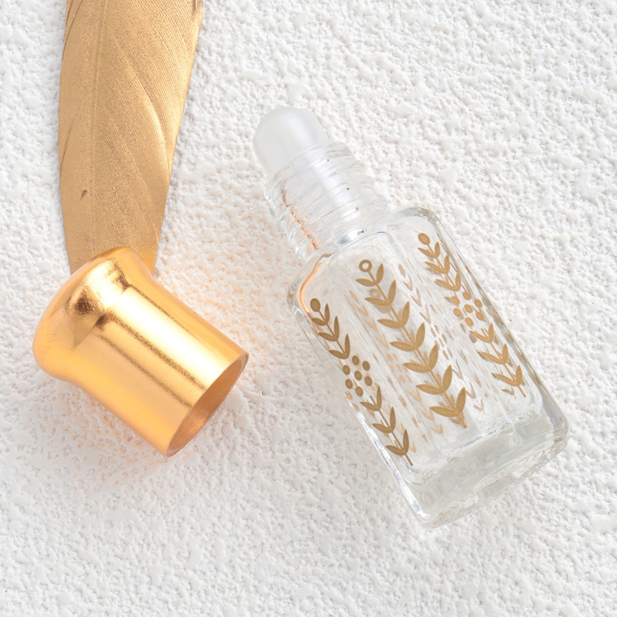 Clear Glass Roller Bottle for Perfume