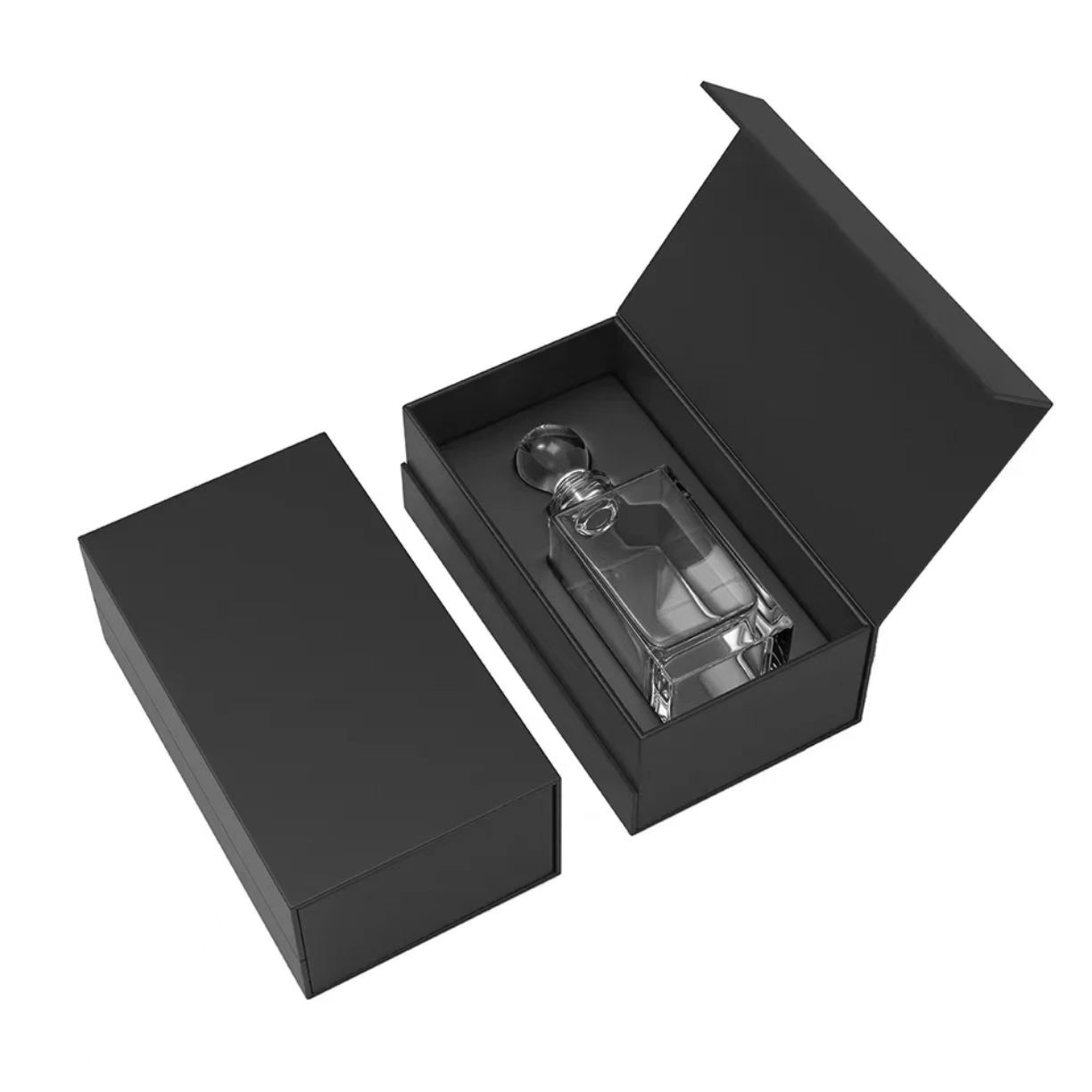 Expert in Diverse Fragrance Box Styles &amp; Professional OEM/ODM Services Luxury Black Perfume Gift Box for Women &amp; Men Gift Box