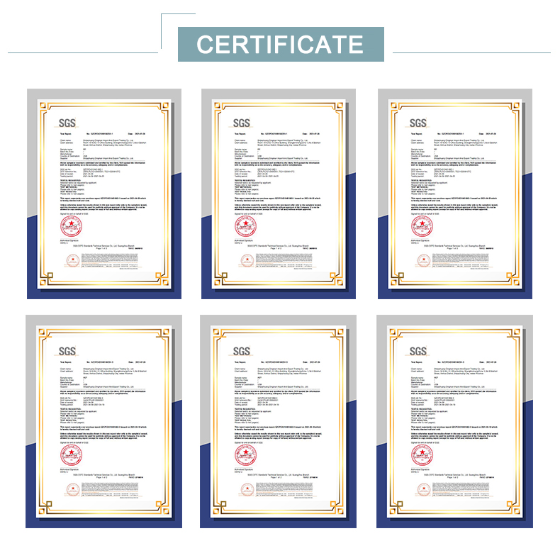 Certifications