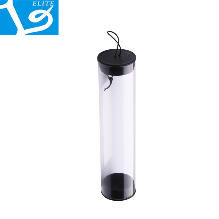 Candy Plastic Transparent Packaging Tube Cylindrical Plastic Tube for Storage