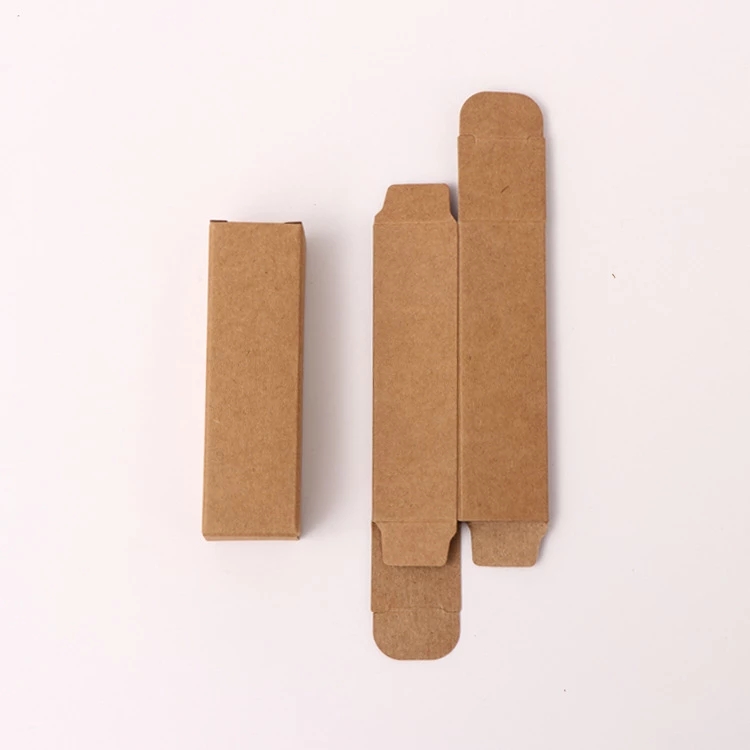 MOQ 50PCS Custom LOGO Private Label EMPTY Lip Gloss Tube Paper Boxes Packaging for Lipgloss Packaging